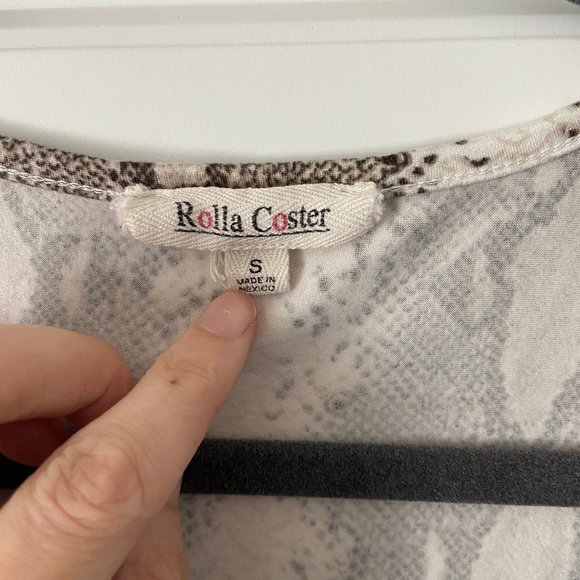 Snake print mini dress - Picture 2 of 2